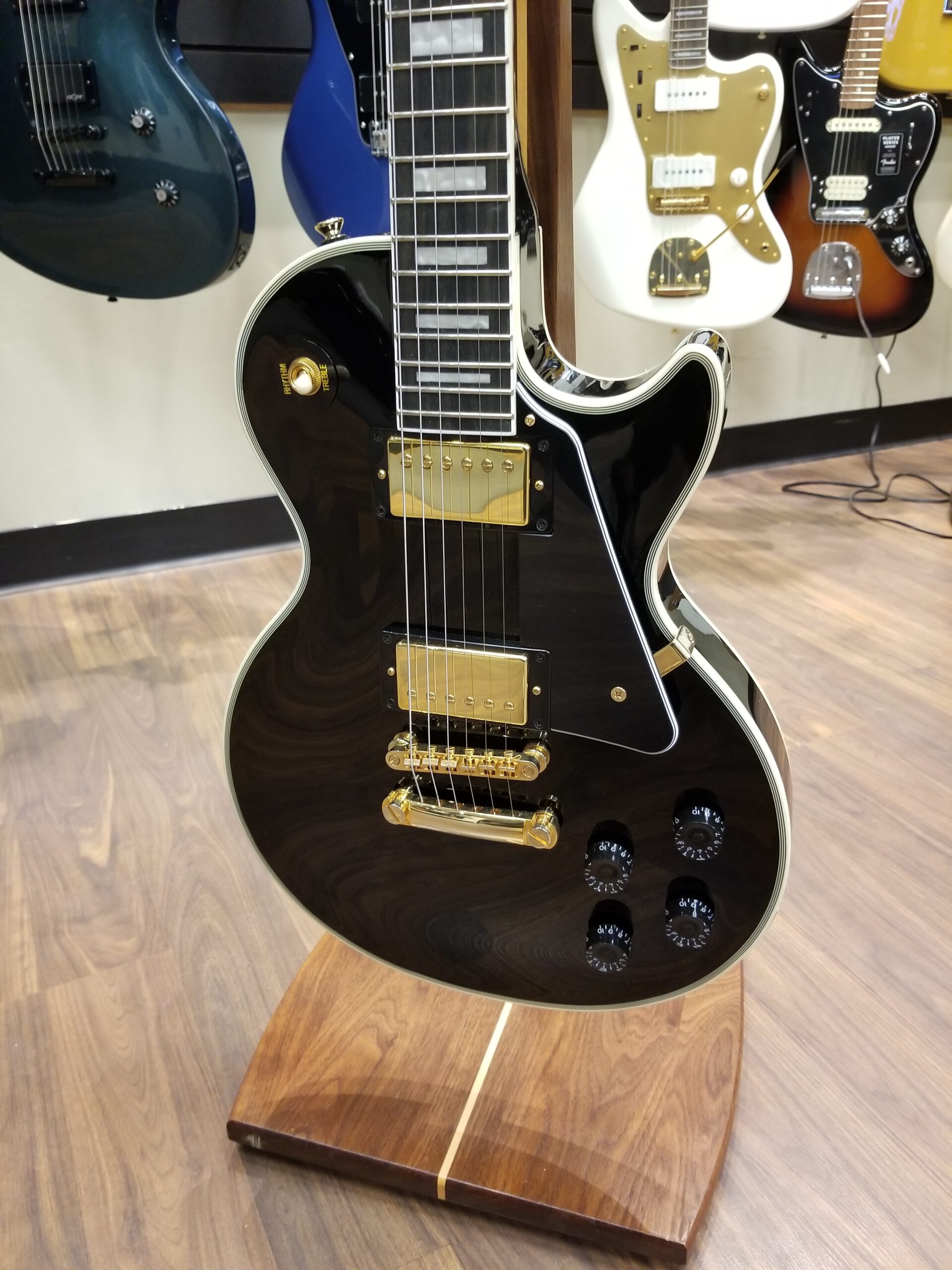 Epiphone les deals paul black gold